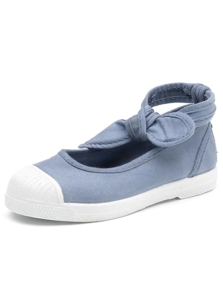 natural world Ballerinas in Hellblau - 57% | Größe 30 | Baby-schnuerschuh