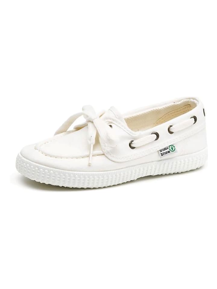 natural world Mokassins in Weiß - 58% | Größe 27 | Kinderschnuerschuhe