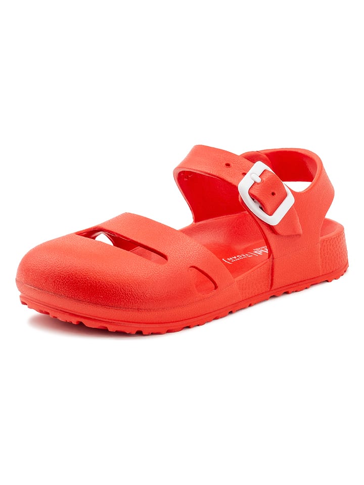 natural world Halbsandalen in Rot - 58% | Größe 28 | Kindersandalen