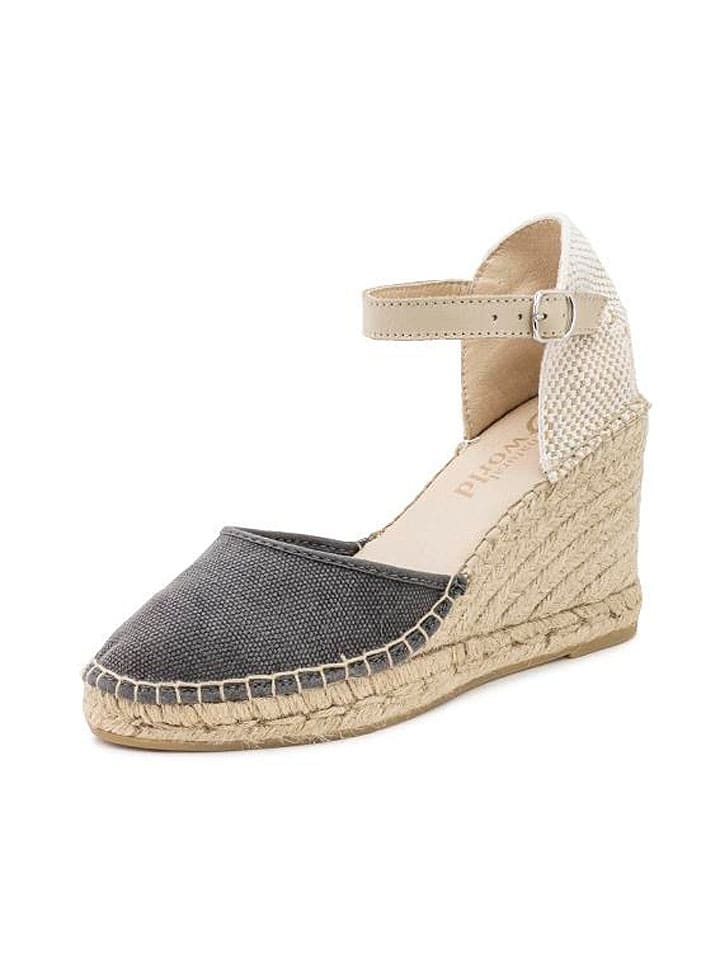 natural world Keilpumps in Grau/ Beige - 59% | Größe 39 | Pumps