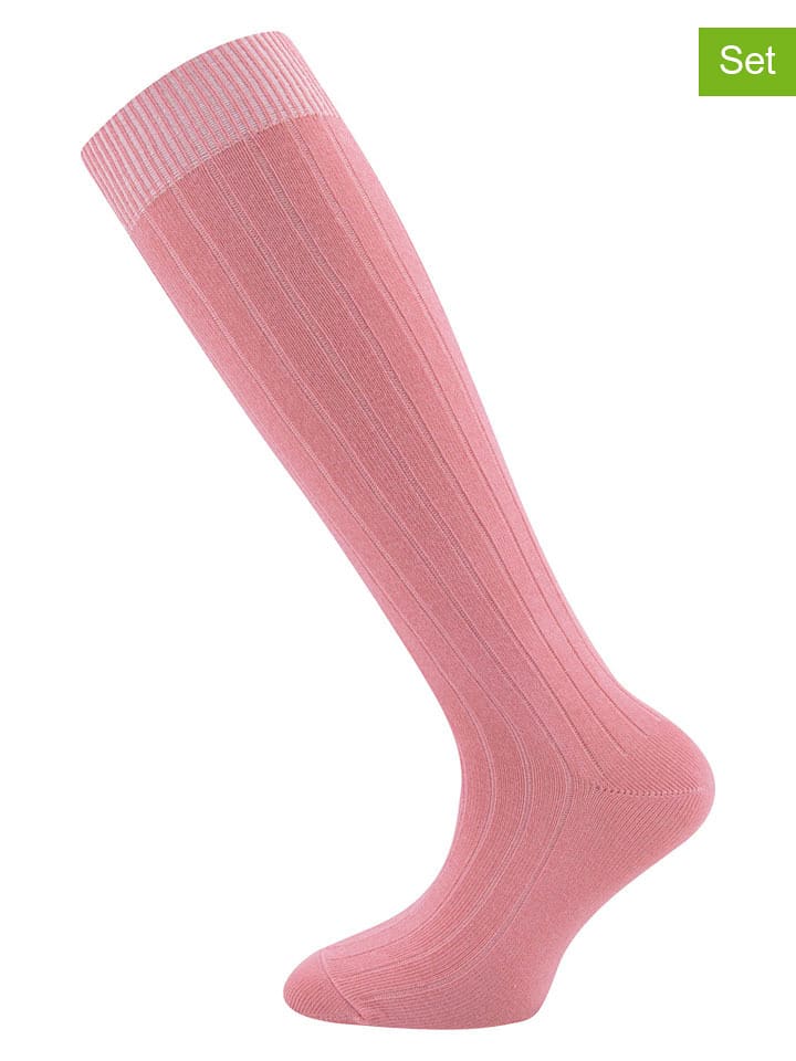 ewers 2er-Set: Kniestrümpfe in Rosa - 43% | Größe 35-38 | Babysocken-strumpfhosen