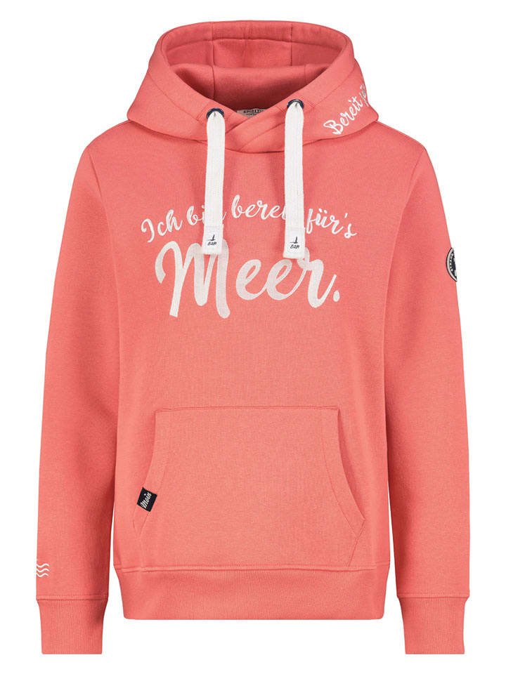 Eight2Nine Hoodie in Lachs - 58% | Größe L | Damen-sweatshirts-jacken