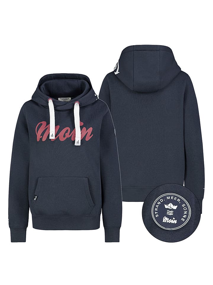 Eight2Nine Hoodie in Dunkelblau - 56% | Größe S | Damen-sweatshirts-jacken