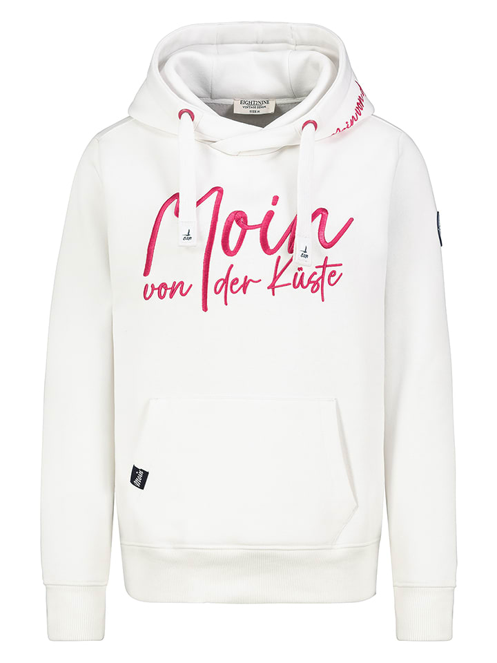 Eight2Nine Hoodie in Weiß - 58% | Größe S | Damen-sweatshirts-jacken