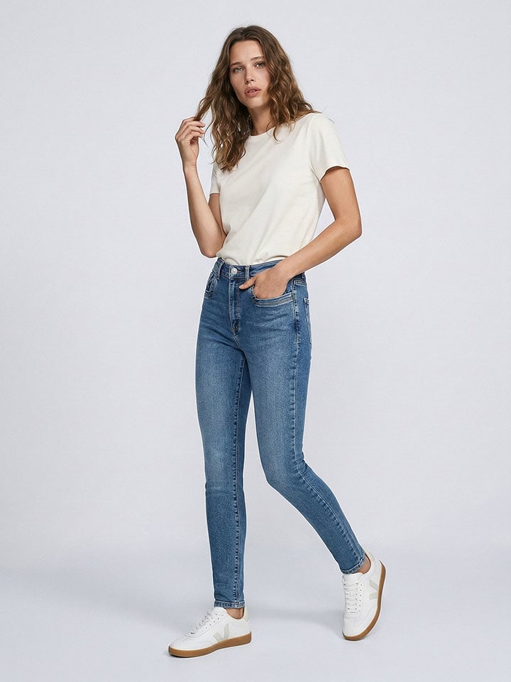 LTB Jeans "Jonna" - Skinny fit - in Blau - 49% | Größe W28/L32 | Damenjeans