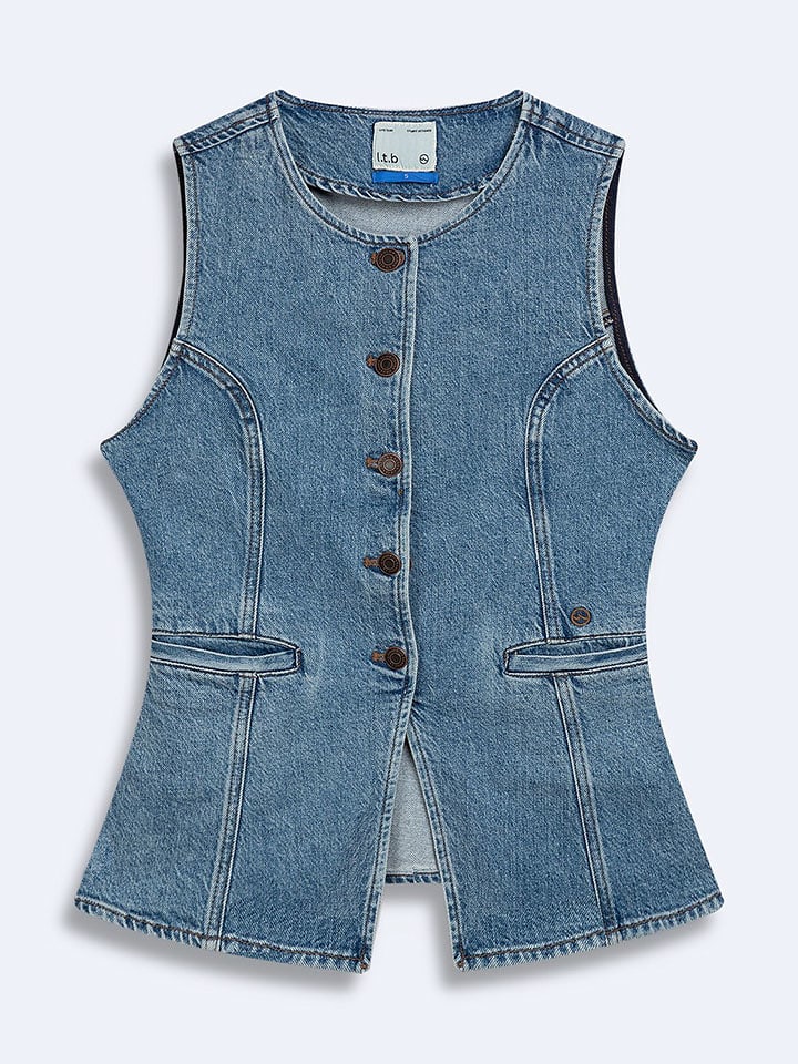 LTB Jeansweste "Diora" in Blau - 53% | Größe L | Damenjacken