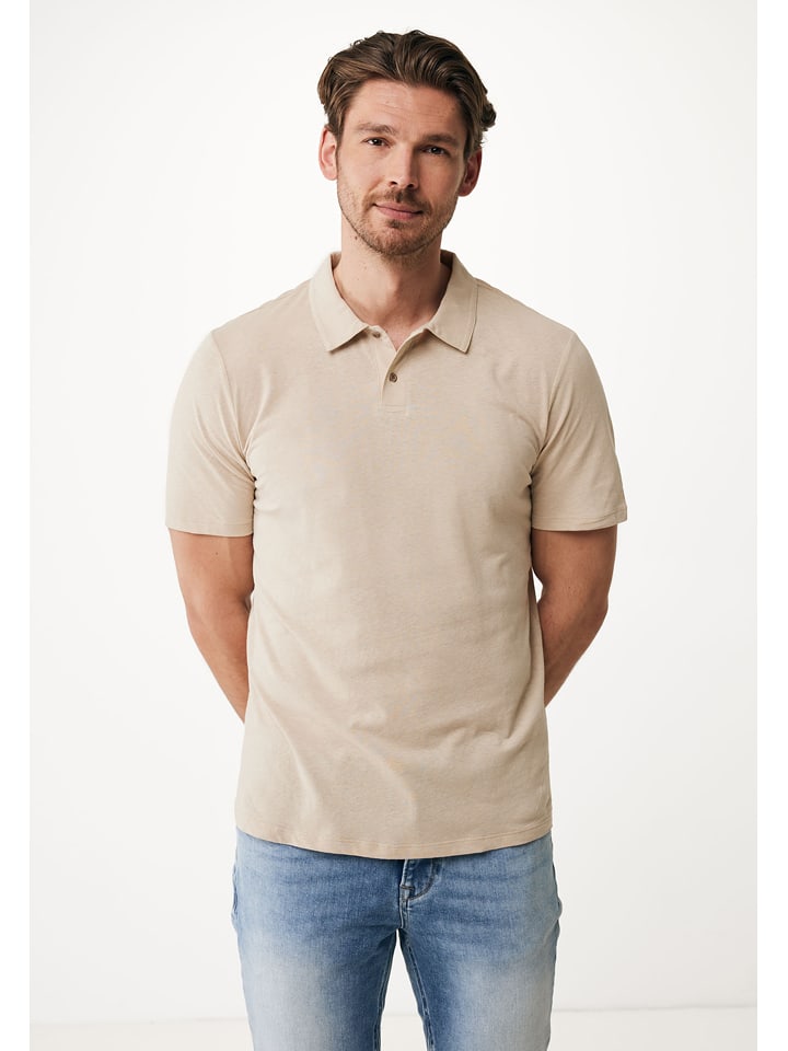 Mexx Poloshirt in Beige - 54% | Größe S | Herren-plussize