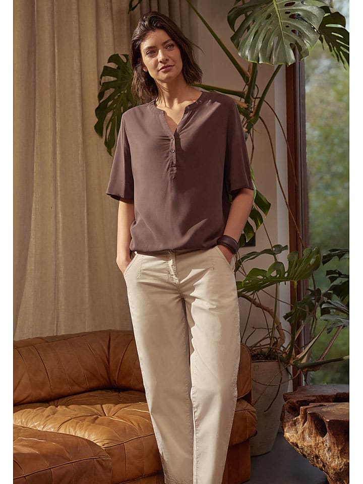 Cecil Bluse in Braun - 36% | Größe XL | Damen-blusen