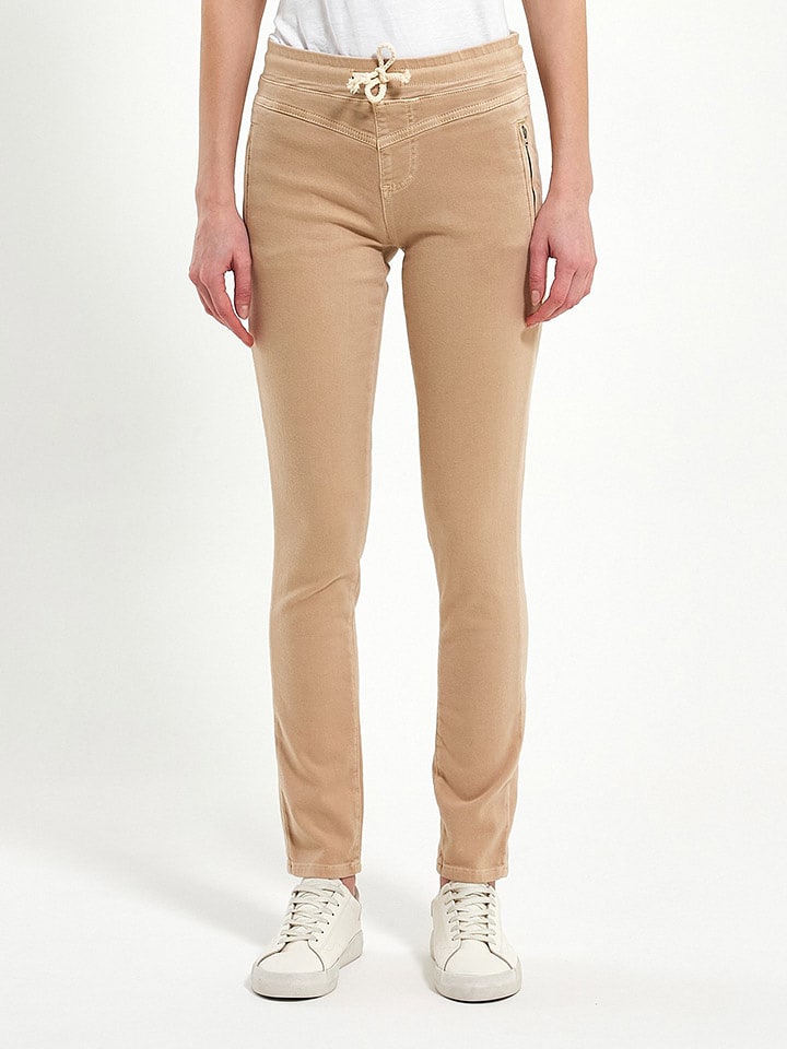 LTB Hose "Naroso" in Taupe - 51% | Größe L | Damenhosen