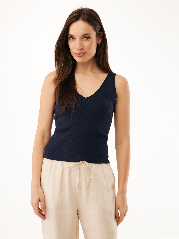 Mexx Top "Lavender" in Dunkelblau - 50% | Größe S | Damen-tops
