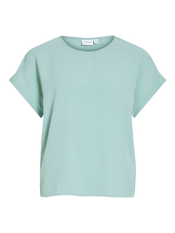 Vila Bluse "Vijosa" in Türkis - 33% | Größe 42 | Damen-blusen