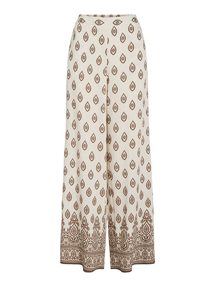 Vila Hose "Visilvina" in Beige - 47% | Größe 40/L32 | Damenhosen