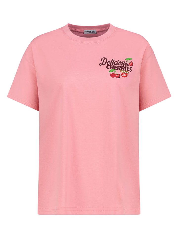 Sublevel Shirt in Rosa - 56% | Größe XS | Damen-tops