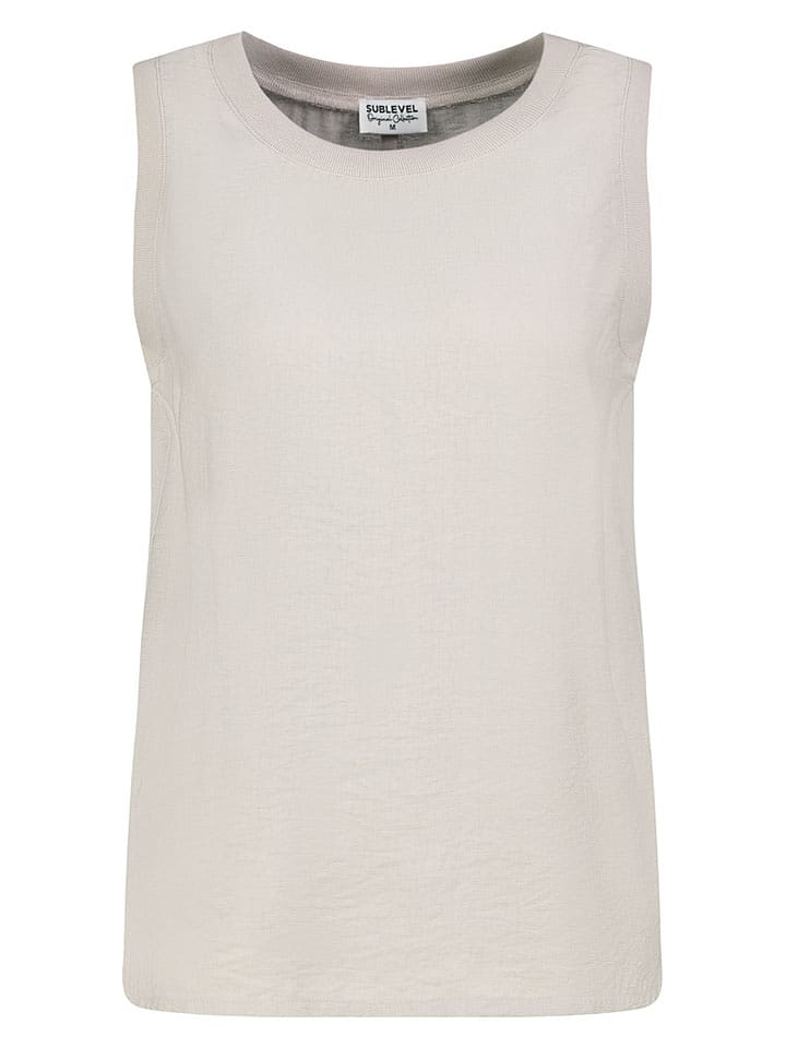 Sublevel Blusentop in Beige - 48% | Größe M | Damen-tops