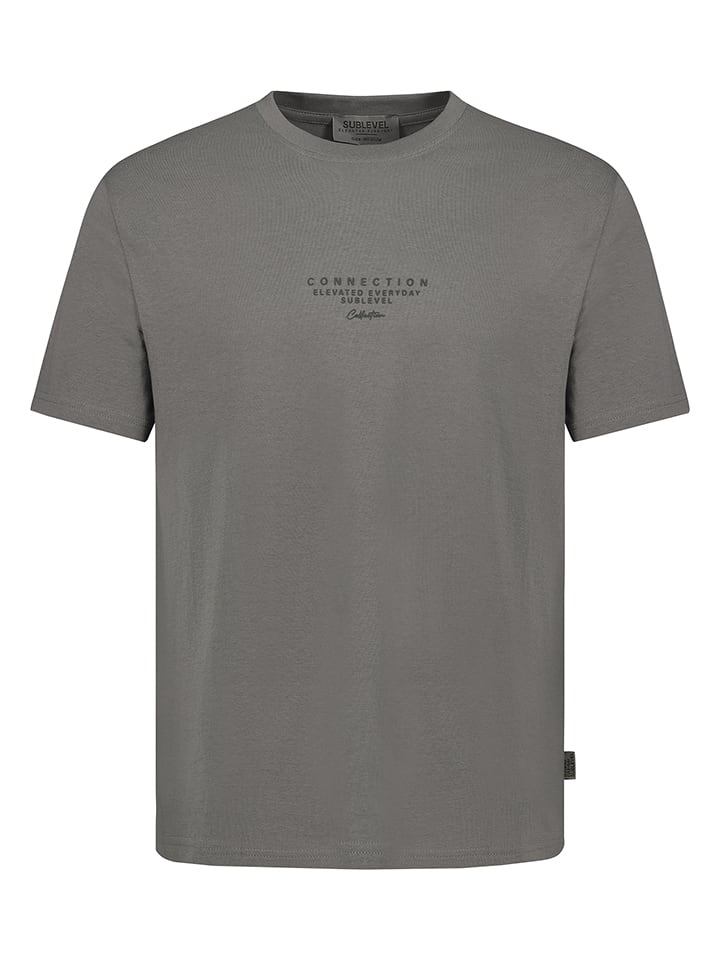 Sublevel Shirt in Grau - 56% | Größe XXL | Herren-plussize