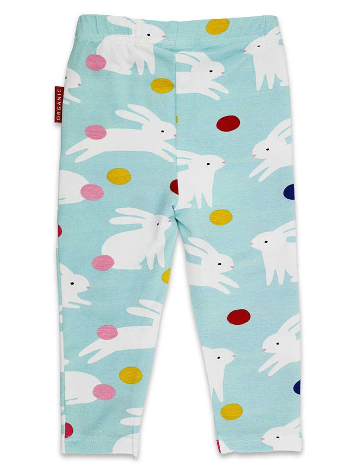 Toby Tiger Leggings in Hellblau - 46% | Größe 98 | Babyhosen