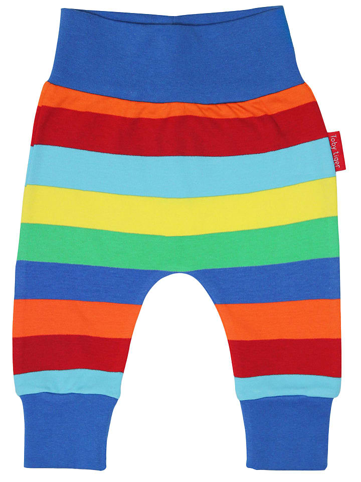 Toby Tiger Sweathose in Bunt - 53% | Größe 80 | Babyhosen