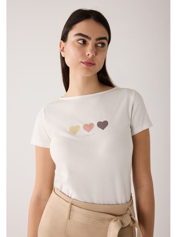More & More Shirt in Weiß - 45% | Größe 46 | Damen-tops