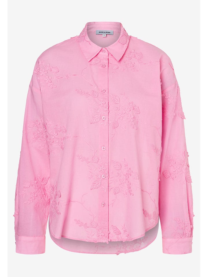 More & More Bluse in Rosa - 53% | Größe 36 | Damen-blusen