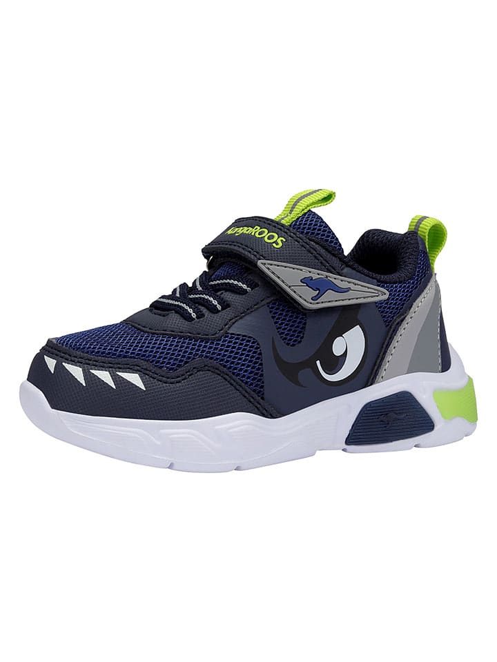 Kangaroos Sneakers "K-SLB Hai EV" in Dunkelblau - 37% | Größe 30 | Babysneakers