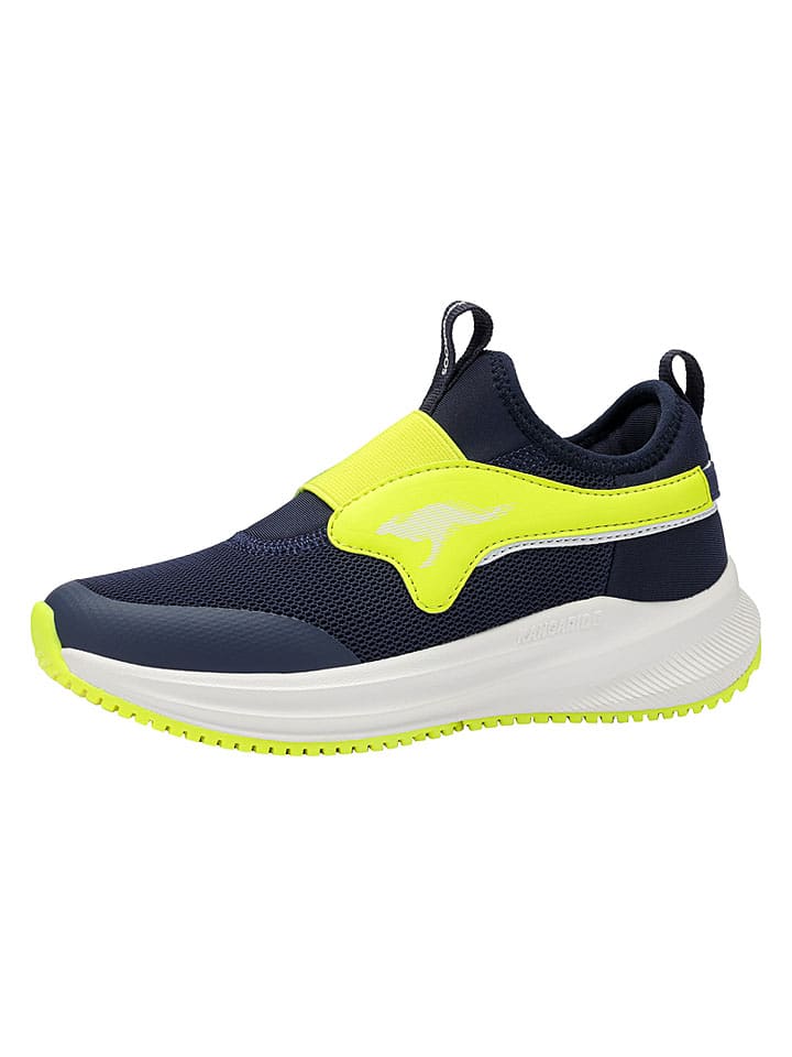 Kangaroos Slipper "K-RDK Feather" in Dunkelblau - 34% | Größe 33 | Kinderschnuerschuhe