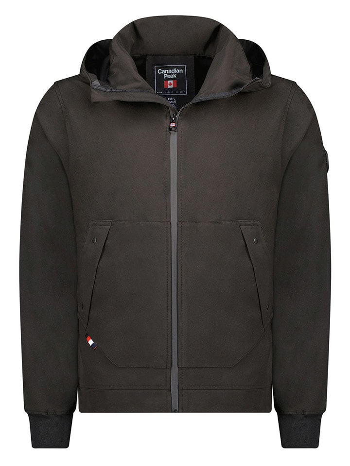 Canadian Peak Übergangsjacke "Abraleak" in Schwarz - 70% | Größe XXL | Herren-plussize
