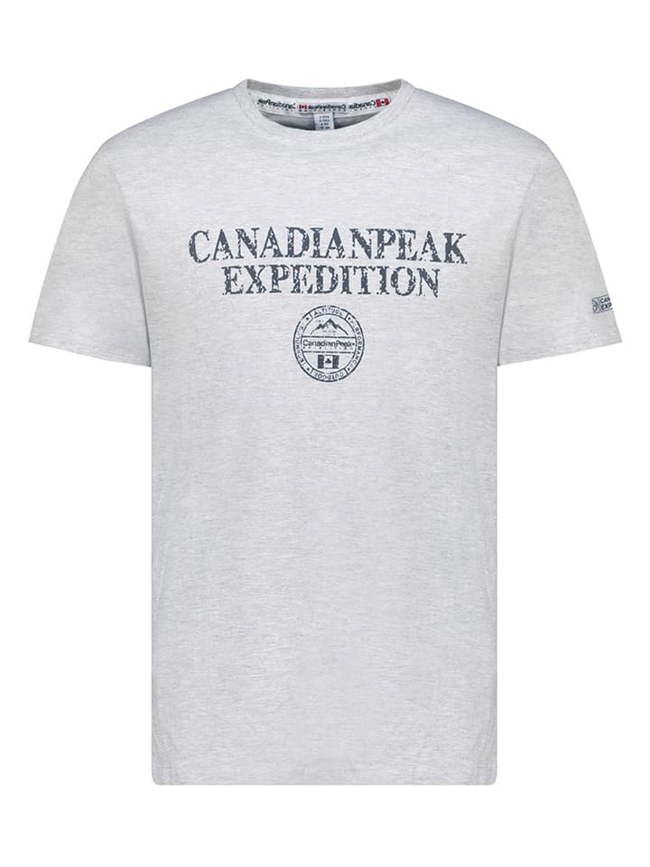 Canadian Peak Shirt "Jvickeak" in Grau - 61% | Größe L | Herren-plussize