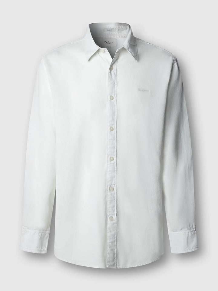 Pepe Jeans Koszula "Payon" - Regular fit - w kolorze białym rozmiar: XXL