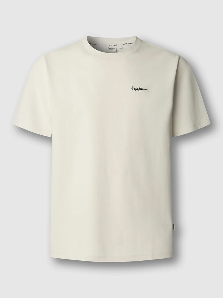 Pepe Jeans Shirt "Contrast" in Creme - 16% | Größe XXL | Herren-plussize