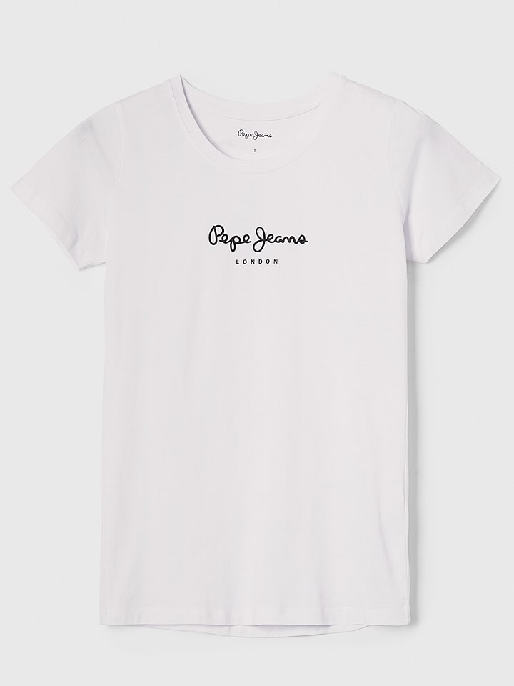 Pepe Jeans Shirt in Weiß - 24% | Größe L | Damen-tops