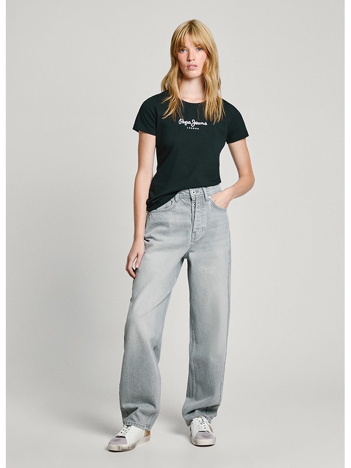 Pepe Jeans Shirt in Schwarz - 37% | Größe S | Damen-tops