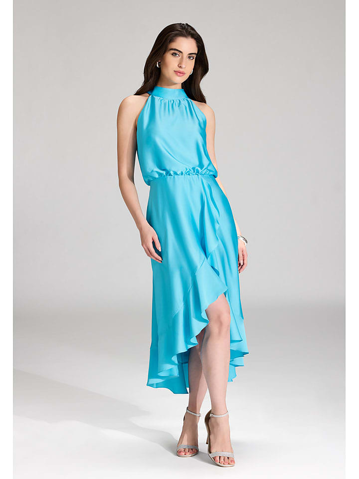 SWING Kleid in Hellblau - 72% | Größe 42 | Damen-kleider