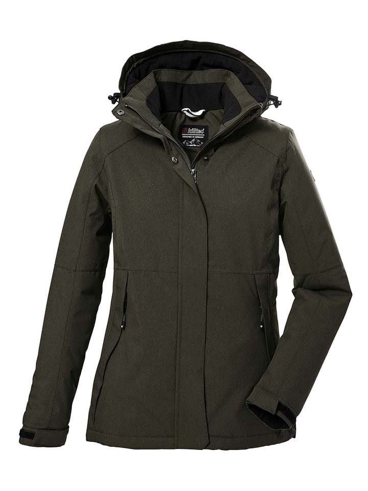 Killtec Funktionsjacke in Khaki - 56% | Größe 42 | Damen-outdoorjacken