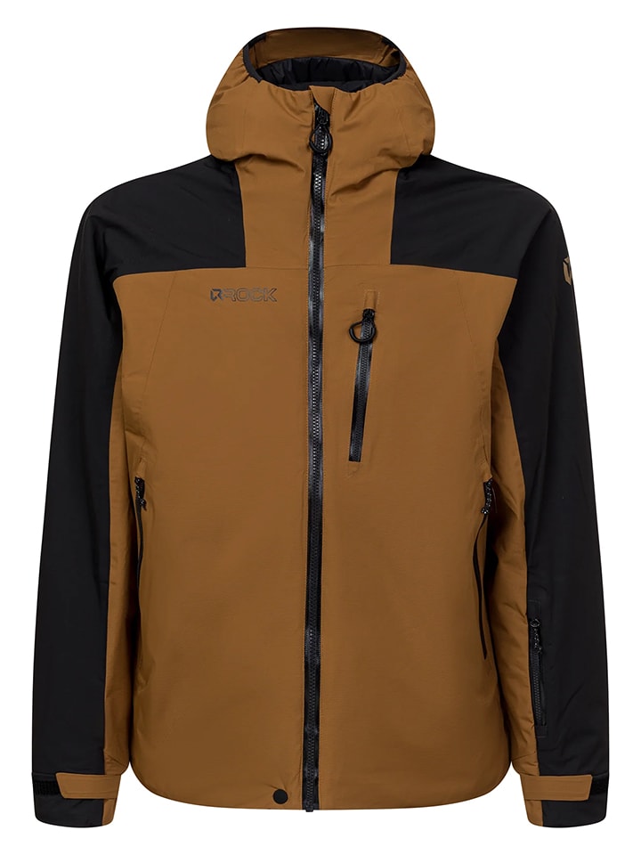 ROCK EXPERIENCE Funktionsjacke "Re. Sun Peaks" in Hellbraun - 49% | Größe XXL | Herren-outdoorjacken