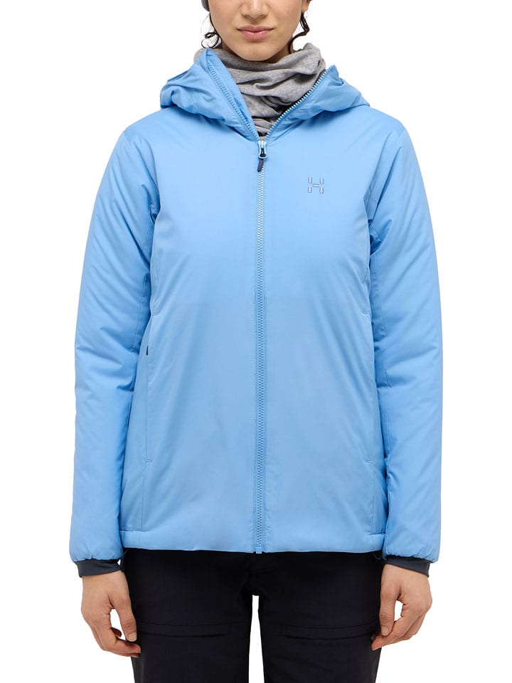 Haglöfs Funktionsjacke "Mimic Alert" in Hellblau - 47% | Größe XL | Damen-outdoorjacken