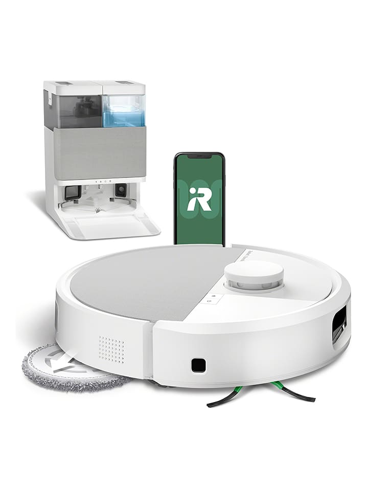iRobot Saugroboter "Roomba Plus 505 Combo Robot" in Weiß - 54% | Haushalt-staubsauger