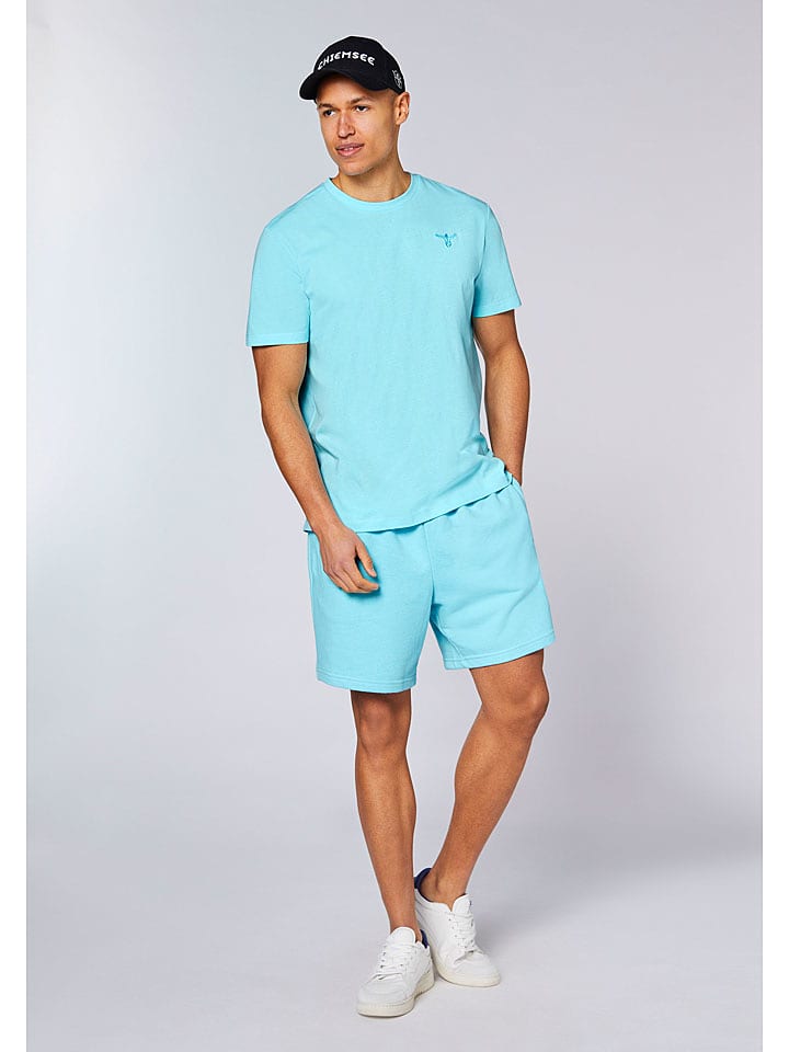 Chiemsee Sweatshorts in Hellblau - 52% | Größe M | Herren-plussize