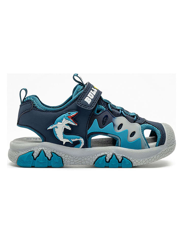 Bull Boys Halbsandalen "Mosasauro" in Blau - 55% | Größe 29 | Kindersandalen