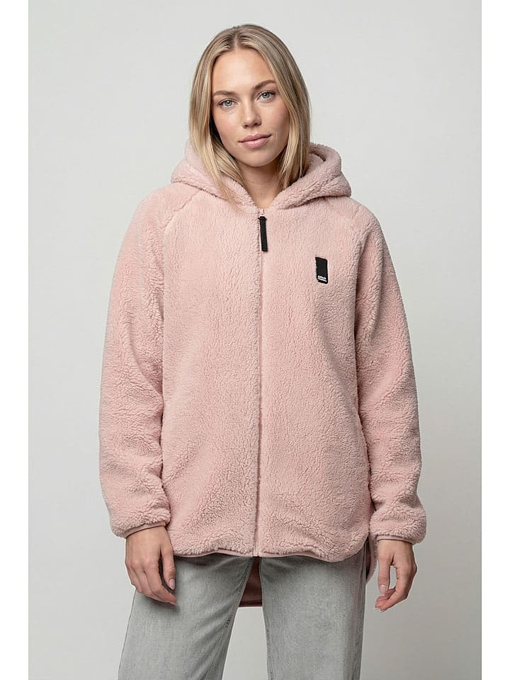alife and kickin Teddyjacke "Dominique" in Rosa - 60% | Größe XXL | Damenjacken