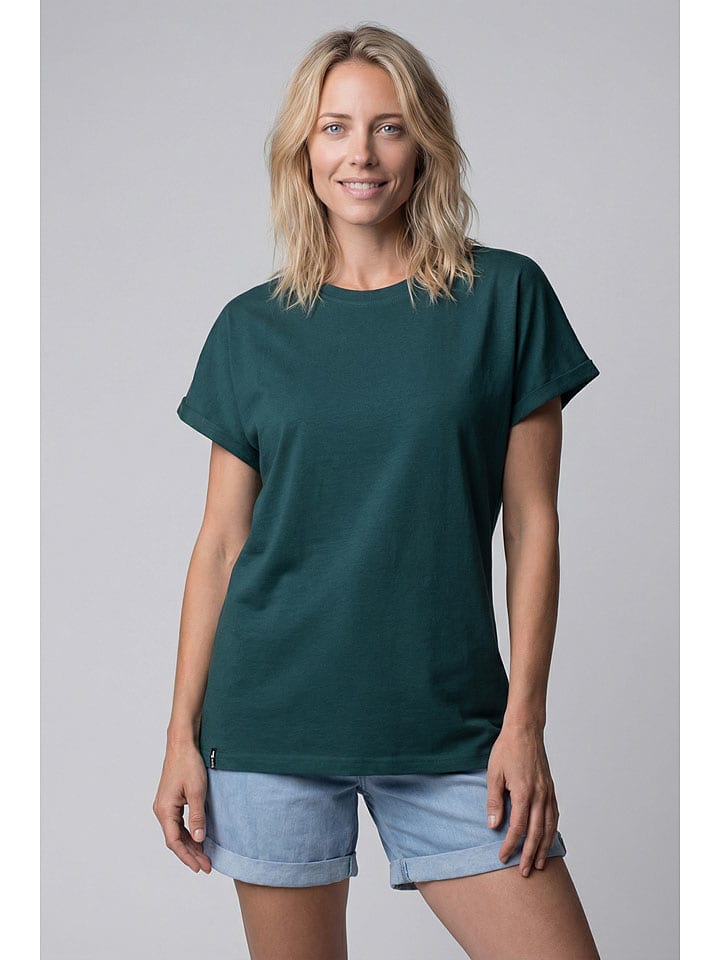 alife and kickin Shirt "Magdalena" in Petrol - 52% | Größe XXL | Damen-tops