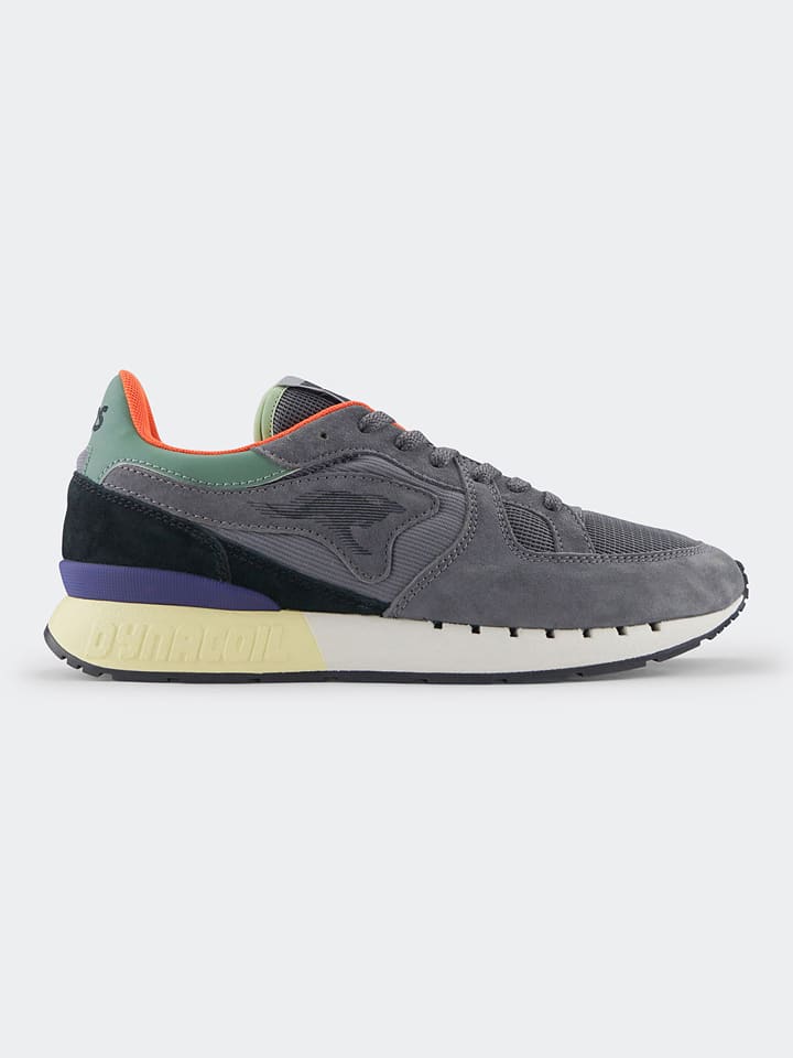 Kangaroos Leder-Sneakers "Coil R1" in Grau - 63% | Größe 42 | Damen-sneakers