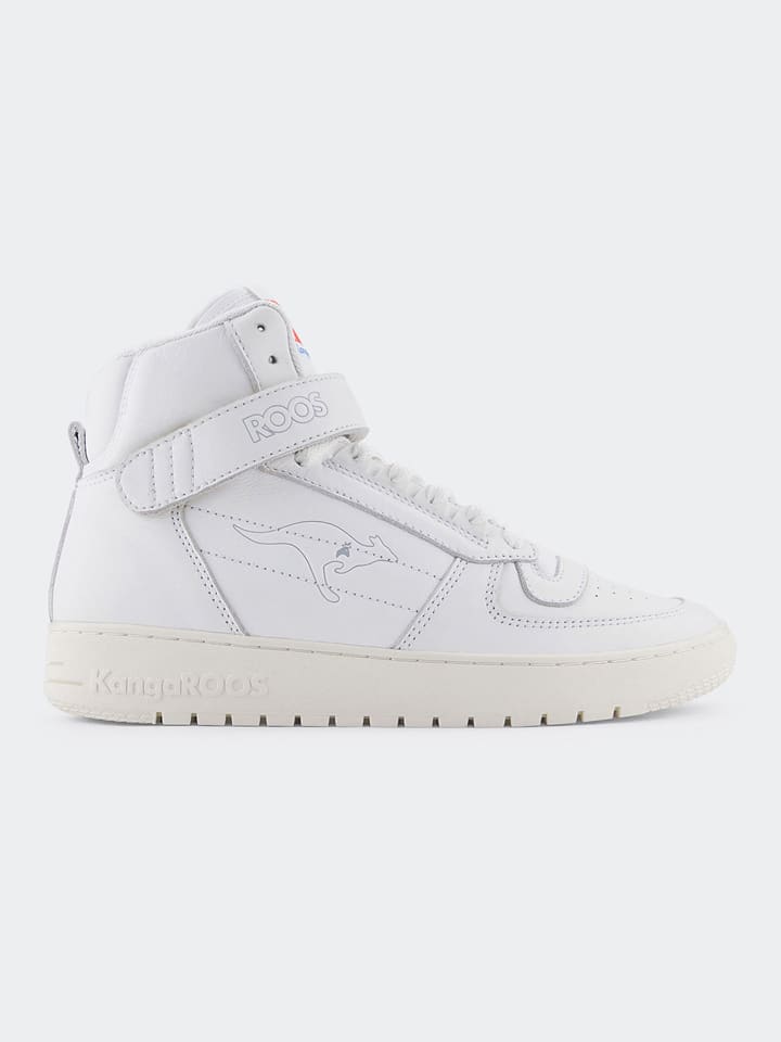 Kangaroos Leder-Sneakers "Game Hi" in Weiß - 64% | Größe 41 | Damen-sneakers
