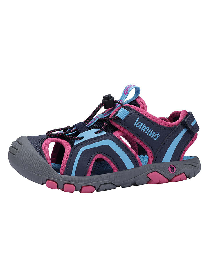 lamino Barfuß-Halbsandalen in Dunkelblau - 55% | Größe 31 | Kindersandalen