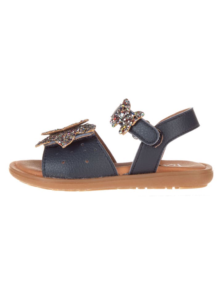 lamino Leder-Sandalen in Dunkelblau - 58% | Größe 25 | Kindersandalen