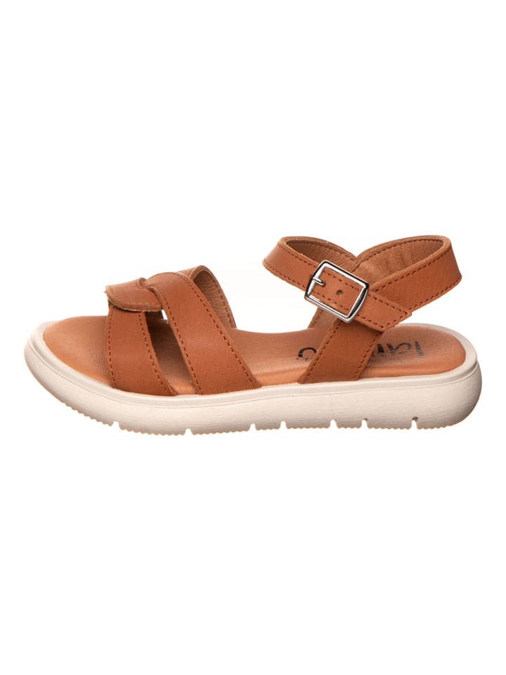 lamino Leder-Sandalen in Hellbraun - 60% | Größe 33 | Kindersandalen