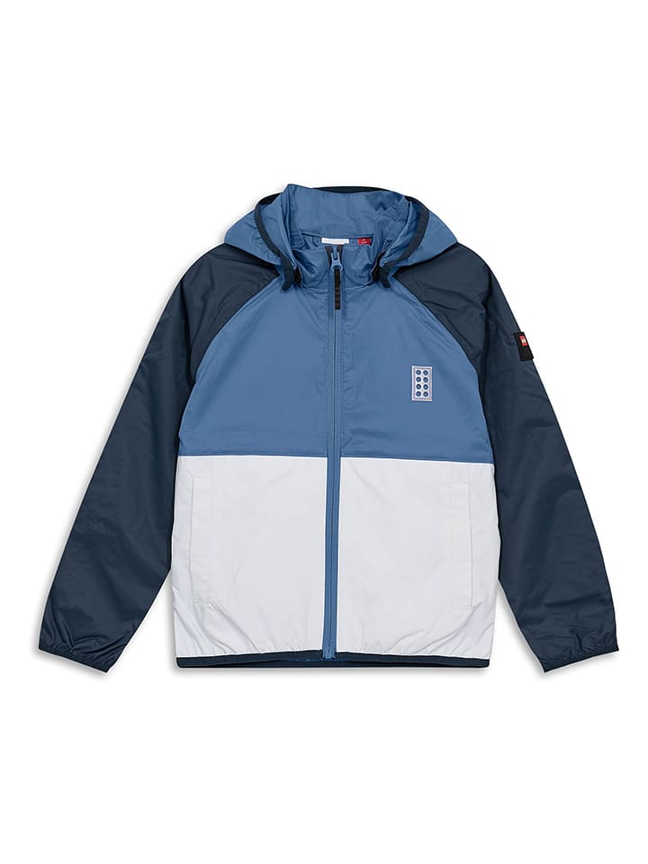 LEGO Funktionsjacke in Blau/ Weiß - 49% | Größe 104 | Babyjacken