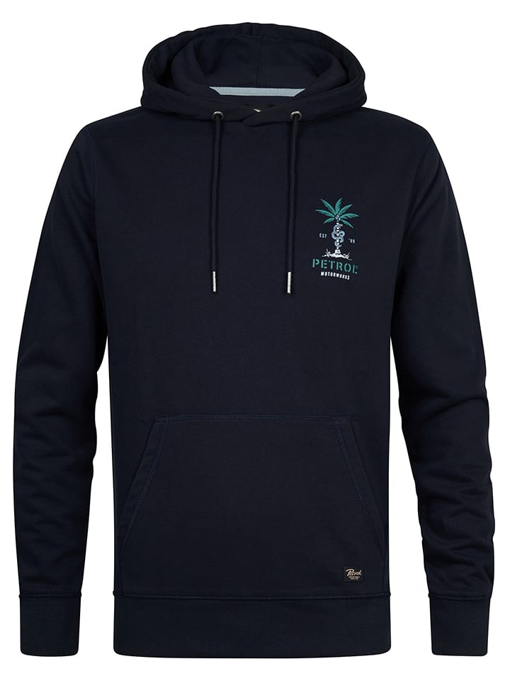 Petrol Industries Hoodie in Dunkelblau - L