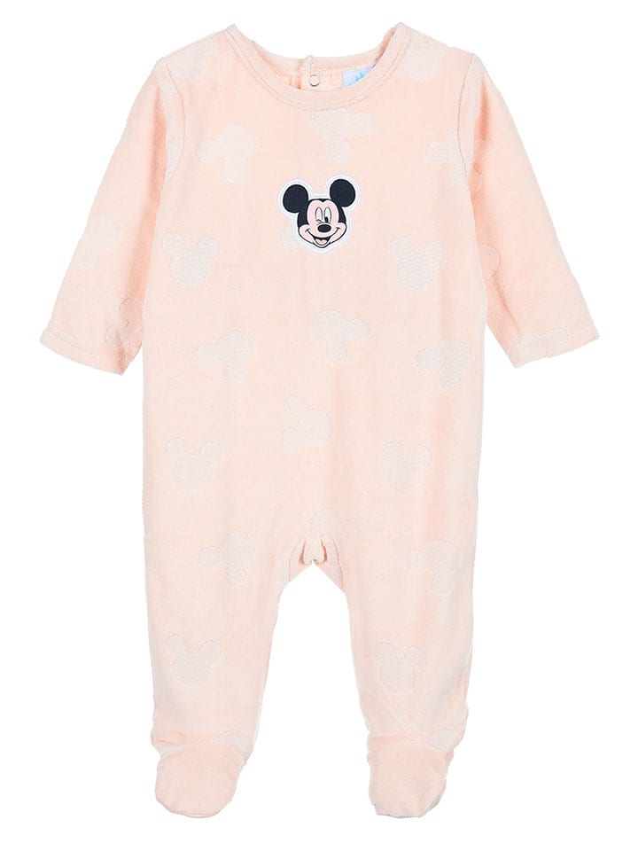 Disney Mickey Mouse Strampler "Mickey" in Rosa - 64% | Größe 80 | Strampler