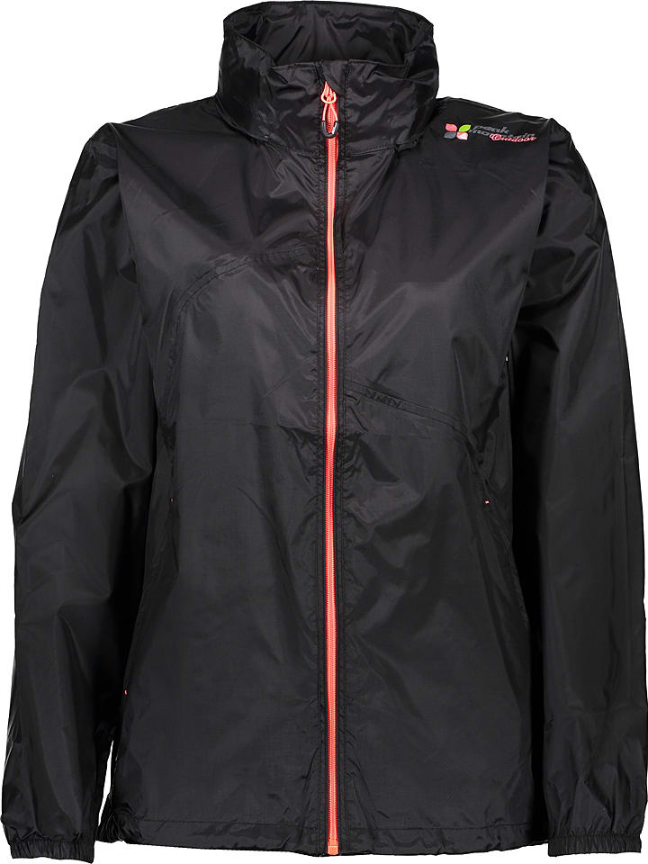 Peak Mountain Windbreaker in Schwarz - 58% | Größe M | Damen-outdoorjacken