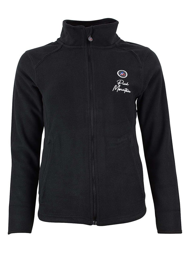 Peak Mountain Fleecejacke "Adaro" in Schwarz - 66% | Größe XL | Damenjacken